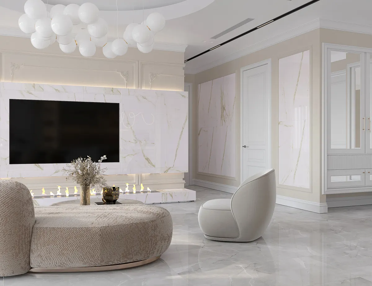 Армани Сильвер (Armani Silver) в интерьере