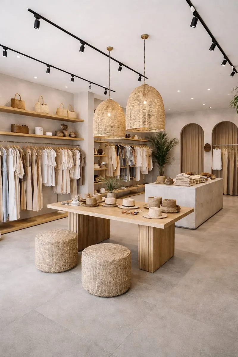Койва бежевый в интерьере